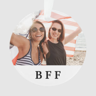 Freunde BESTE FREUNDIN für immer Foto behalten Ornament