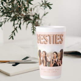 Freunde besties Foto Rose Gold Rosa BESTE FREUNDIN Milchtasse