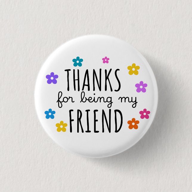Freunde Button (Vorderseite)