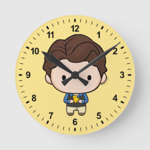 FREUNDE™  Chandler Chibi Runde Wanduhr