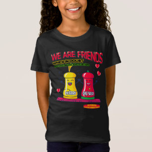 Freunde Chili Soße und Senfsoße 071502 T-Shirt