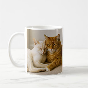 Freunde der gemütlichen Katze Tasse
