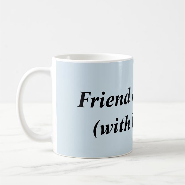 Freunde der Hülse (mit Nutzen) Kaffeetasse (Links)