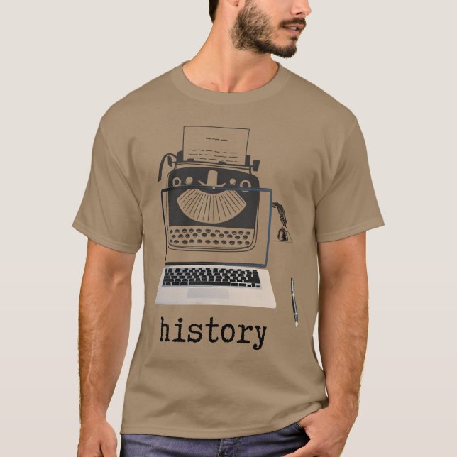 Freunde der Vintage-Geschichte T-Shirt (Vorderseite)