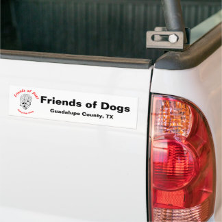 Freunde des Autoaufklebers von Hunden Autoaufkleber