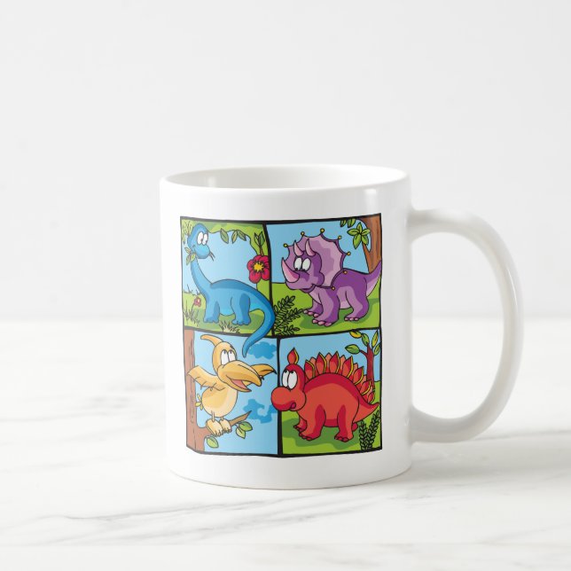 Freunde des Dino Kaffeetasse (Rechts)