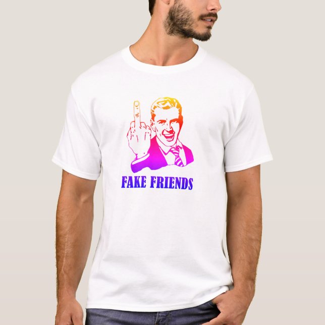 Freunde des farbenfrohen Fakes T-Shirt (Vorderseite)