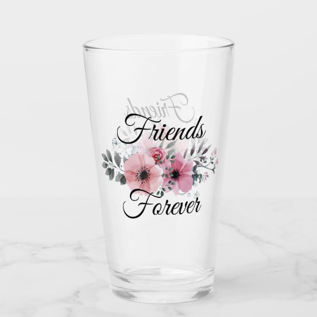 Freunde des Forever Glass Cup Glas (Vorderseite)