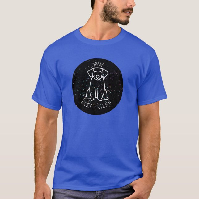 Freunde des Hundes T-Shirt (Vorderseite)