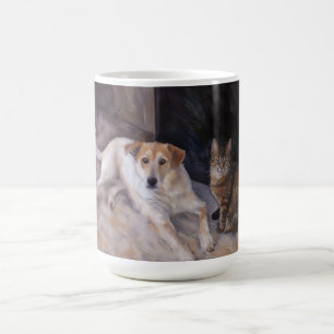Freunde des Lebens Hunde und Katzen Tasse