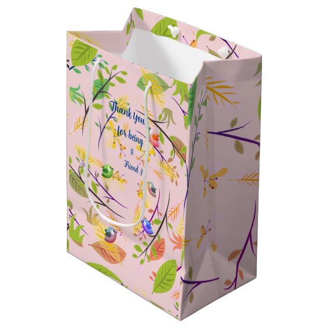 Freunde des Spiels - Mittlere Geschenktüte (Vorderseite Schrägansicht)