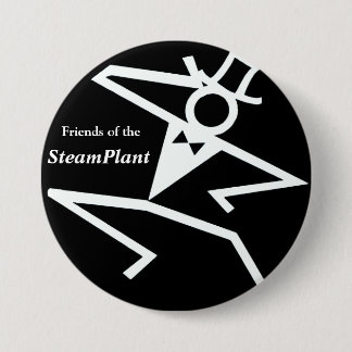 Freunde des SteamPlant Logos IV Button