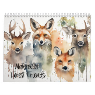 Freunde des Wasserfarbenwaldes Kalender