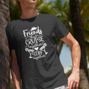 Freunde, die gemeinsam Gruppenreisen Urlaub machen T-Shirt