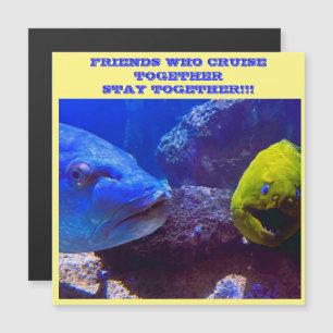 FREUNDE, DIE GEMEINSAM TÜR MAGNET KREISEN