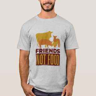 Freunde, die keine Tiere in der Lebensmittelindust T-Shirt