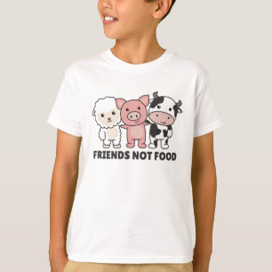 Freunde, die keine Vegane Schafspinnerei essen T-Shirt