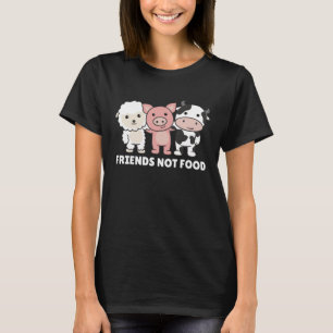 Freunde, die keine Vegane Schafspinnerei essen T-Shirt
