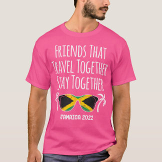 Freunde, die zusammen Jamaika-Girls reisen 20 T-Shirt