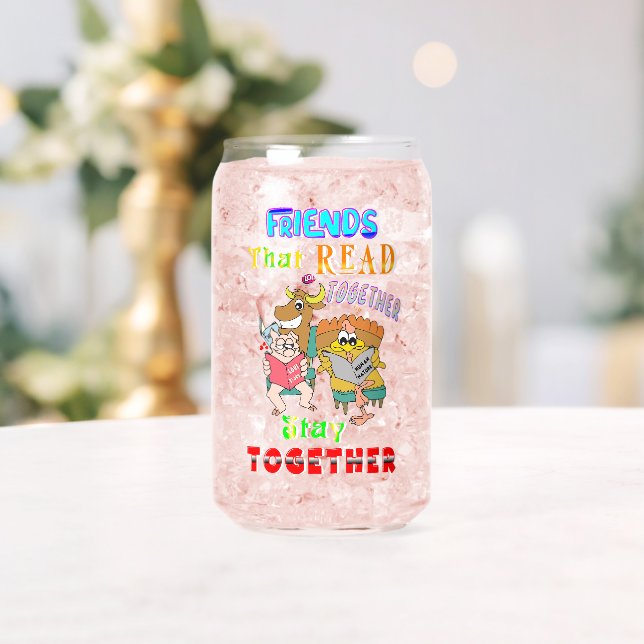 Freunde, die zusammen lesen Bleibe Dosenglas (Insitu (Hochzeit))
