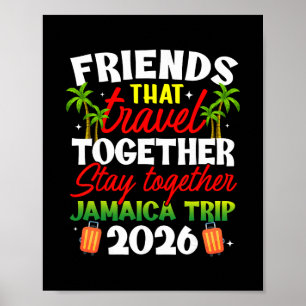 Freunde, die zusammen reisen Jamaika-Trip 2026  Poster