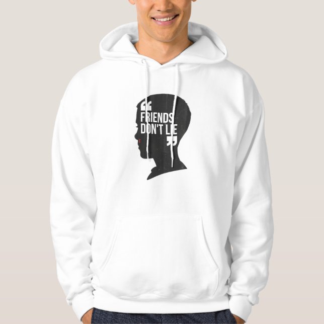 Freunde Don't Lie Hoodie (Vorderseite)