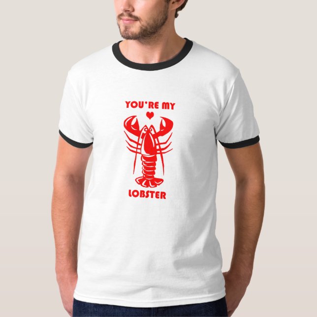 Freunde, du bist meine Languste T-Shirt (Vorderseite)