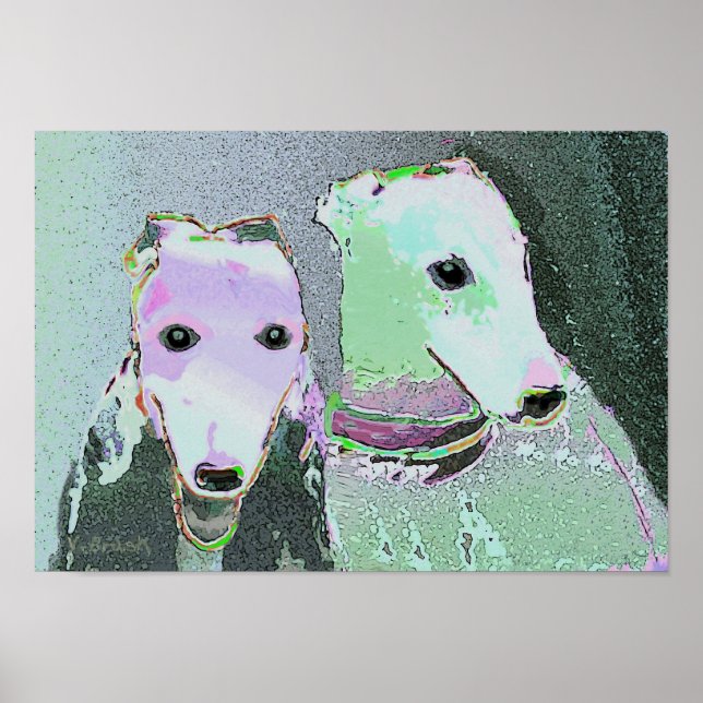 "Freunde einer anderen Farbe" Poster (Vorne)