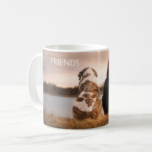 Freunde für immer kaffeetasse