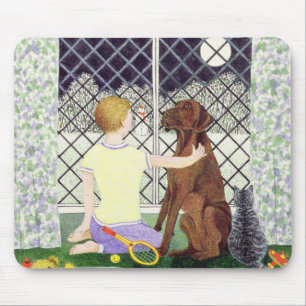 Freunde für immer mousepad