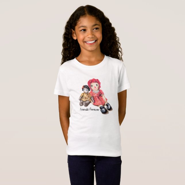 Freunde für immer T-Shirt (Vorne ganz)