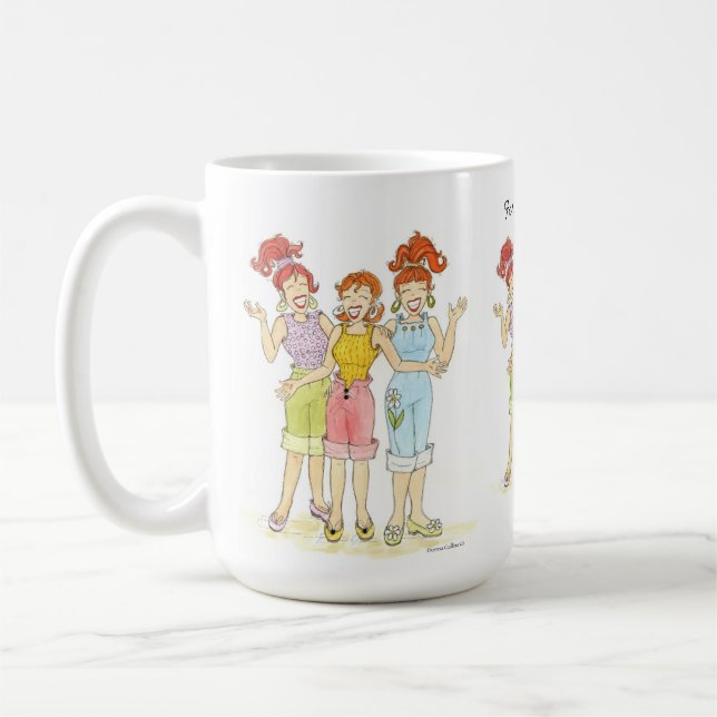 Freunde für immer Tasse (Links)