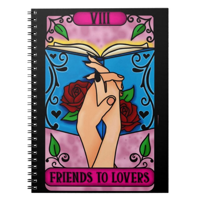 Freunde für Lover Tarot-Notebook Notizblock (Vorderseite)