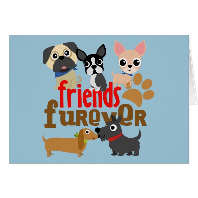 Freunde Furever Hunde Welpen (Vorderseite (Horizontal))