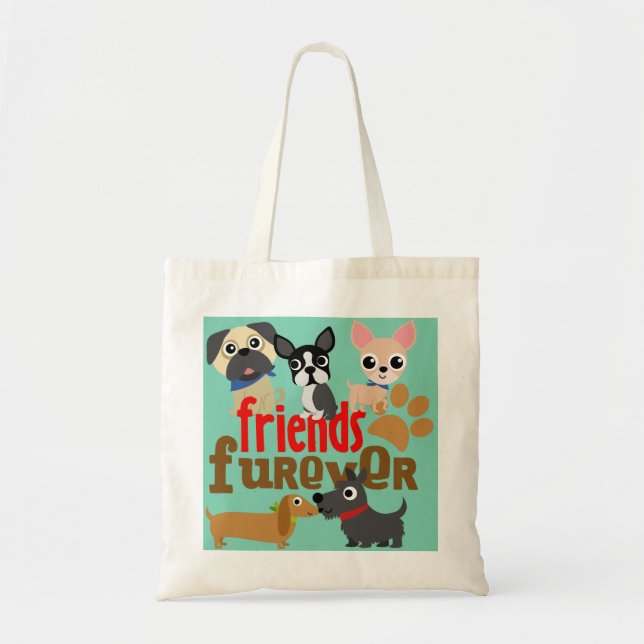 Freunde Furever Hunde Welpen Tragetasche (Vorne)