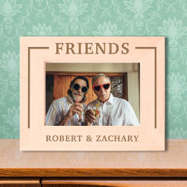 Freunde Geätzte Rahmen