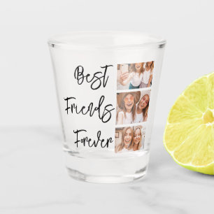 Freunde geben BESTE FREUNDIN Freundschaft Foto Col Schnapsglas