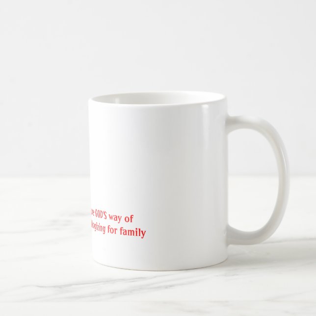 Freunde - GOTT Tasse (Rechts)