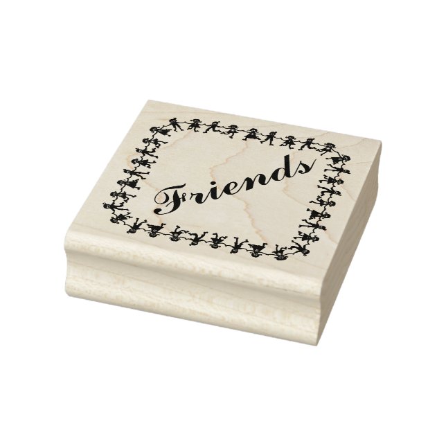Freunde Gummistempel (Stempel)