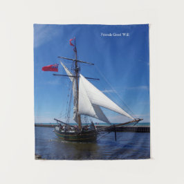 Freunde Gutes Testspiel Wandteppich