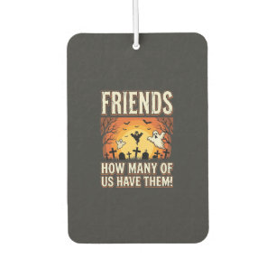 Freunde Halloween Geist Friedhof Design_1 Autolufterfrischer