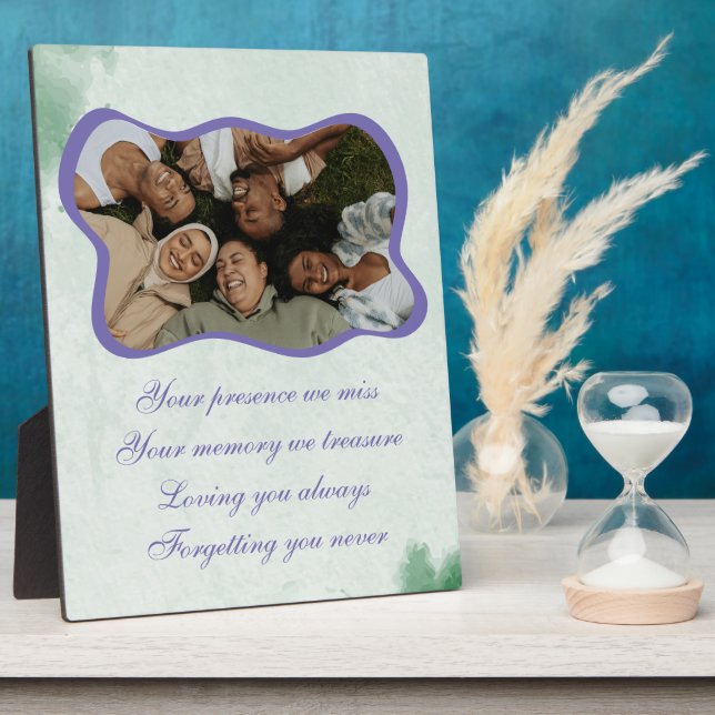 Freunde in der Tabletop-Plakette 8x10 Easel Fotoplatte (Seite)