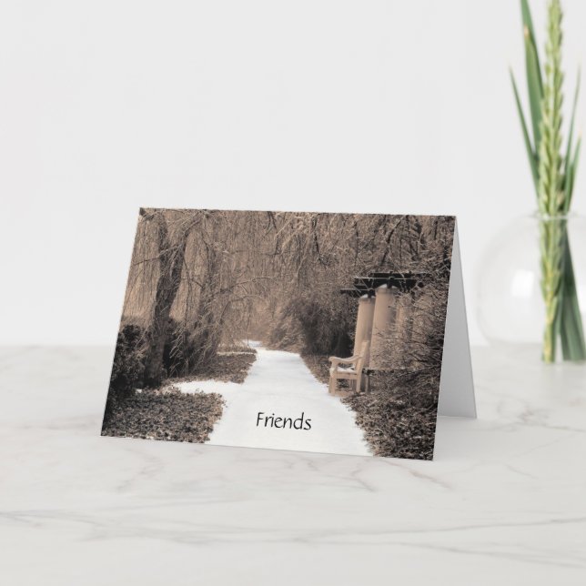 Freunde Karte (Vorderseite)