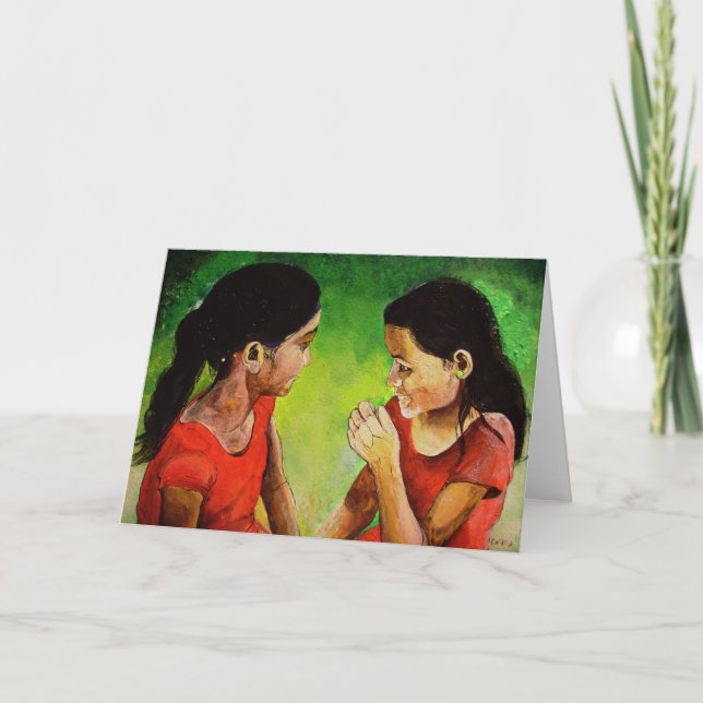 Freunde Karte (Vorderseite)