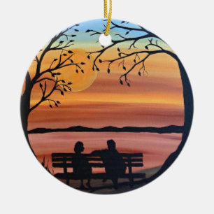 Freunde Keramikornament