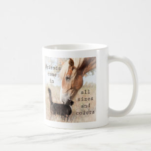 Freunde kommen in alle Größen und in Farben Tasse
