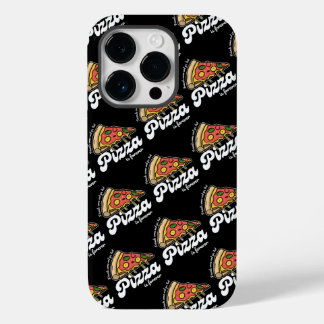 Freunde kommen und gehen, aber Pizza ist für immer Case-Mate iPhone 14 Pro Hülle