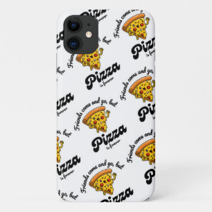 Freunde kommen und gehen, aber Pizza ist für immer Case-Mate iPhone Hülle