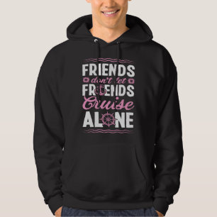 Freunde lassen Freunde nicht allein kreuzen Passen Hoodie