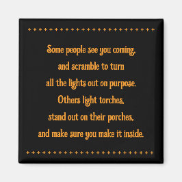 Freunde machen den Weg frei Magnet